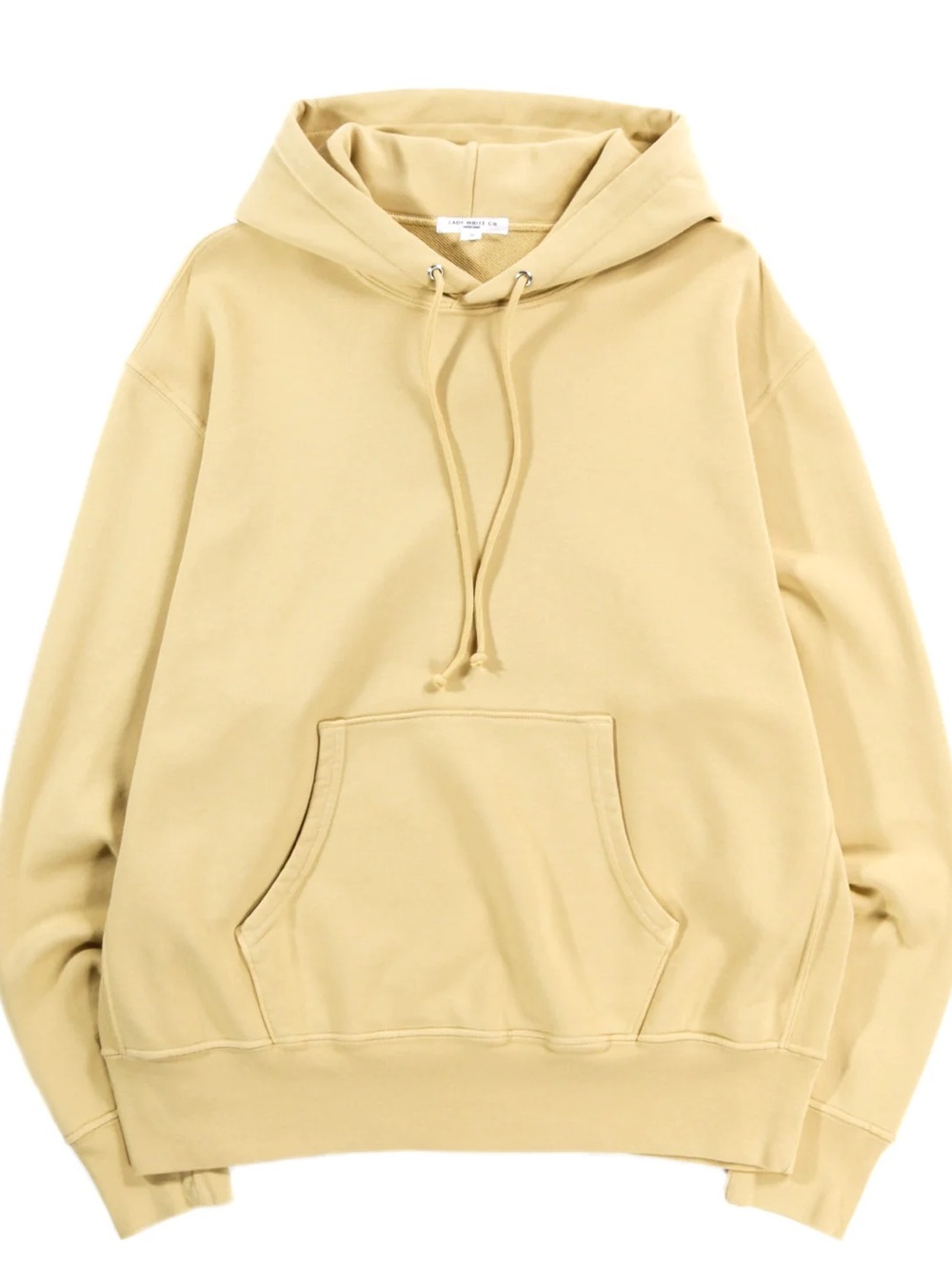 Lady White Co. Yellow Hoodie Sweatshirt Size Medium Athleisure Streetwear